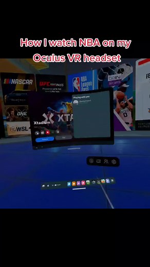 NBA Courtside Experience on Oculus VR