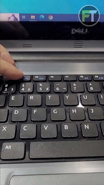 Decrease and increase the brightness of a laptop screen