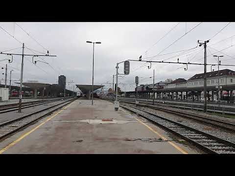 Železniška postaja Ljubljana. .