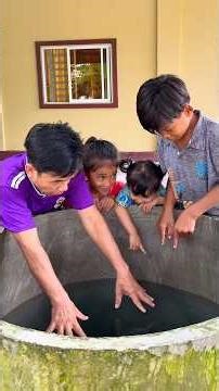 Life will be brighter. We know how to love our children. Help remove iron from the pool. #Safety💁👌