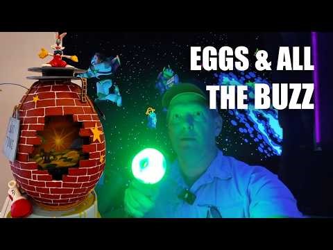 Buzz Lightyear opens & Easter Eggs Hunt