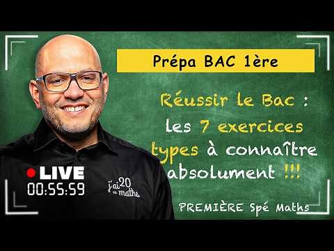 First specialty: The 7 typical baccalaureate exercises you need to know how to do.
