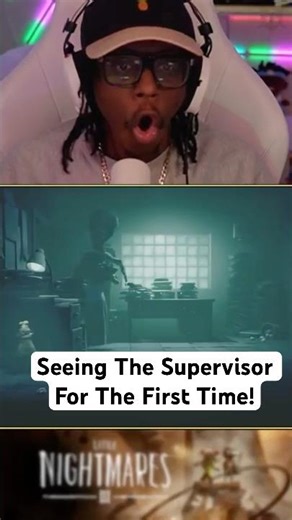 Seeing The Supervisor For The FIRST Time! | Little Nightmares 3 Reaction
