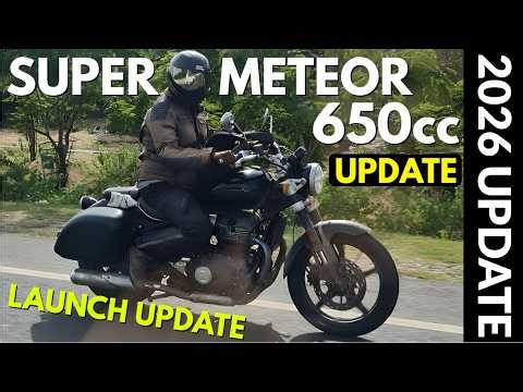 Super Meteor 650 New Suspension Tested - Major Improvement & Launch Update