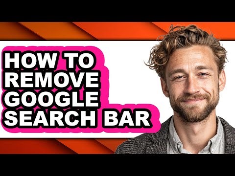 How to Remove Google Search Bar (only Way)