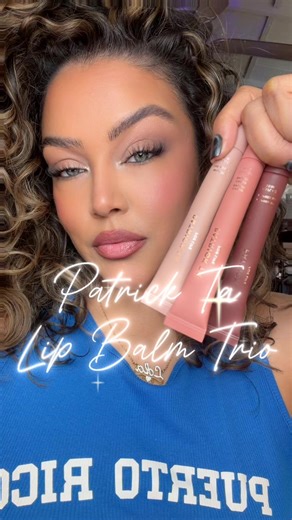 Soft, smooth, and ultra-hydrated lips 😍 The Patrick Ta Major Moisture Lip Balm Trio is rich, glossy, and perfect for everyday wear. TikTok Shop exclusive on sale — don’t miss it ✨ #patrickta #lipbalm #beauty #lipgloss