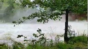Wow! Ashley Lambert sent this video of the water rushing at the spillway at Lake Winona. Do you have any weather pictures or videos to share? Send them to katv.com/chimein! | KATV Channel 7