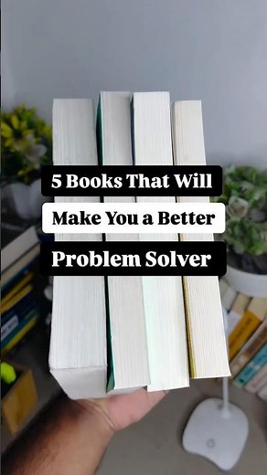 5 books that will make you a better problem solver