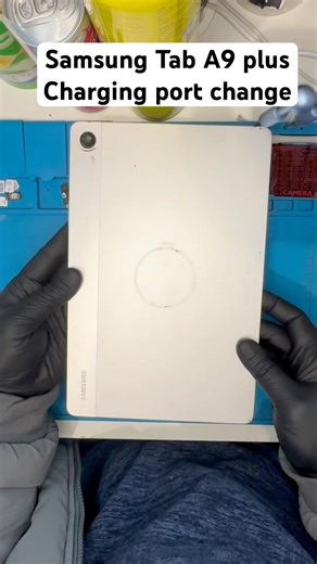 Samsung tab A9 plus charging port change issue #phonerepair #shorts
