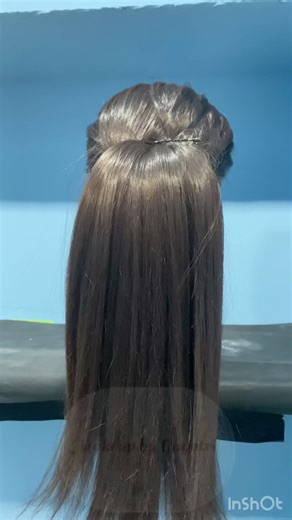 Easy high ponytail hack #ponytail #hairstyles #shortsviral #hairstyletutorial