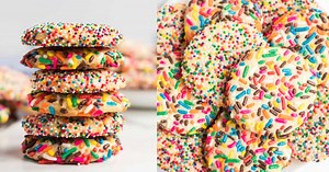 Rainbow Sprinkle Cookies