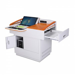 [Hot Item] Classroom Smart Digital Podium Teacher Podiums for Education Lectures and Conferences