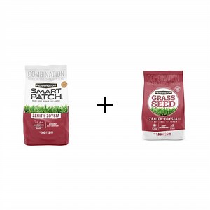 Pennington 5 lbs. Smart Patch Zoysia Grass Seed with Mulch, Fertilizer and Zenith Zoysia 5 lb. Grass Seed and Mulch Combo - The Home Depot