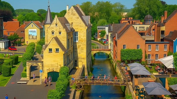 Valkenburg aan de Geul, Netherlands – Caves, Castle & Culture (4K)