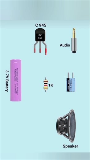 Simple Audio Amplifier Circuit