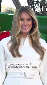 First Lady Receives White House Christmas Tree