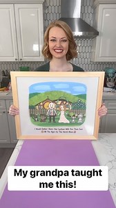 Picture hanging hack This original video was produced by Network Media LLC Productions, Rick Lax and Jennie Carroll | Hackity Hack Club