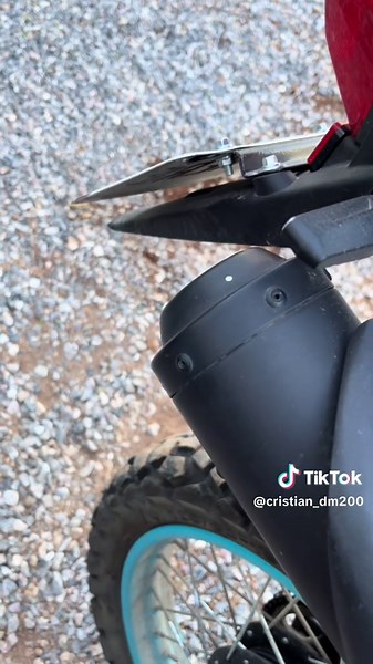 Modificaciones al escape de la moto DM 200