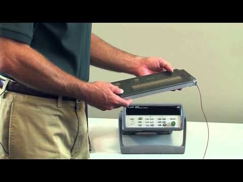 What is Included with a 34972A: First Time Setup of a 34972A Data Acquisition Unit