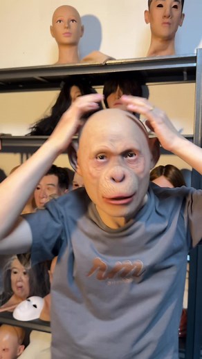 Weird mask on TikTok