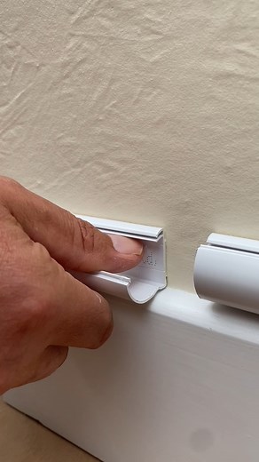 A quick way to add an extra socket and blend the mini trunking with the existing skirting board. D-line mini trunking is ideal for quick additions to existing electrical installations. Available in a wide range of colours and sizes. The D-line PVC cable trunking range also has an extensive selection of accessories and adapters to further speed up installation. | EFIXX