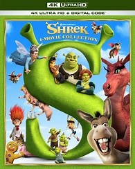 Shrek: 4-Movie Collection 4K Blu-ray (Shrek / Shrek 2 / Shrek the Third / Shrek Forever After)