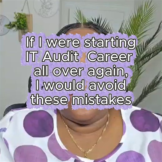 Layo Simbo on Instagram: "If I were starting my IT Audit career again, I would be gentler with myself and more intentional with my learning.If you are at the beginning of this journey, give yourself grace.Clarity takes time. Confidence comes with understanding. And you are allowed to learn.”This is exactly why I created my IT Audit Roadmap and Fundamentals guide. To help beginners learn with structure instead of guessing. You can find them in my store when you are ready. #fyp #ITAudit #ITAuditCa