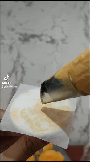 Whip Cream Rose Cake Art Tutorial