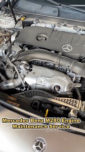Mercedes Benz M280 Engine Maintenance Service #mechanic #benz #mechanicsteve #maintenance #mercedes | Mechanic Steve