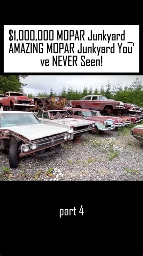 $1,000,000 MOPAR Junkyard _ AMAZING MOPAR Junkyard You 've Never seen!
