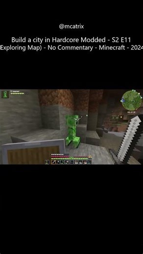 Build a city in Hardcore Modded - S2 E11 (Exploring Map) - No Commentary - Minecraft - 2024 PART 32