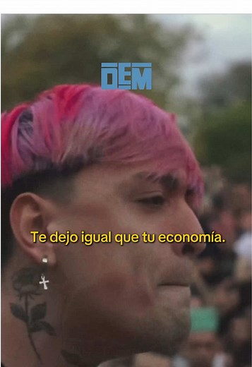 Tiago PZK y su flow en DEM Argentina