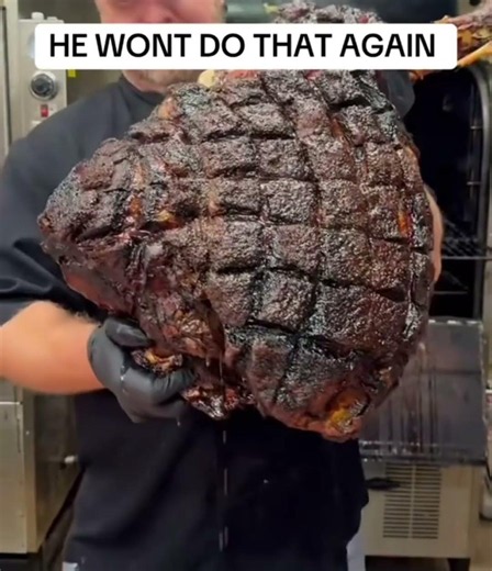 He definitely wont do it again 🐐