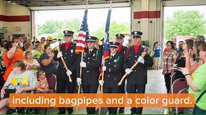 WATCH: Now these guys are heroes. See local firefighters give a little boy with cancer a big reason to smile. http://on.today.com/29qI6PS | Today Show