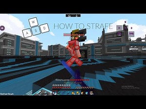 HOW TO STRAFE IN MINECRAFT 1.8.9 (BEST WAY) | How to PVP Part 1