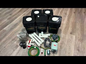 Artisun Technology 8-gallon RDWC Hydroponic System Setup