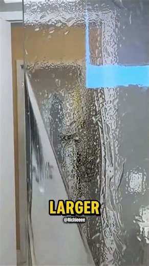 How Does This Mirror Shower Glass Stay Transparent Inside? 🚿🪞