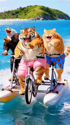 🐱 Cat & Orca's Funniest Fishing Adventure Ever! 😂🎣#youtubeshorts #viral