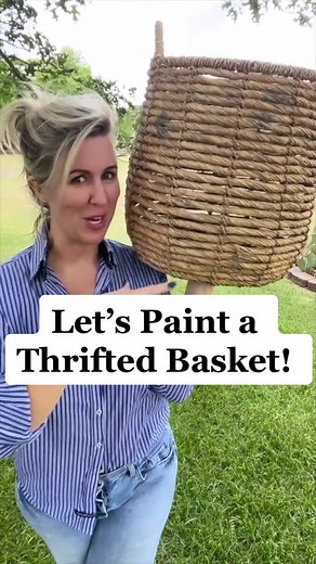 Upcycled Basket DIY: Transforming a Thrifted Find