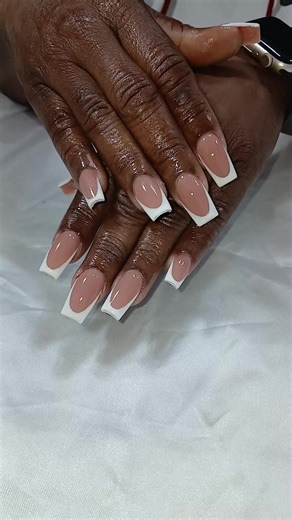 #fyp #happyclient #frenchnails #neatnails
