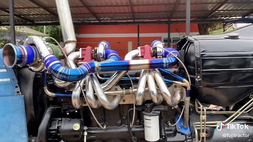 Tractor FORD 6610 triple TURBO #TheChampionFlipPhone #tractor #ford