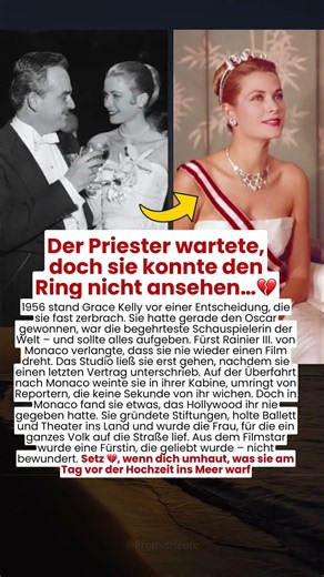 Der Priester wartete, doch sie konnte den Ring nicht ansehen…💔