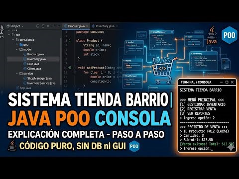 Presentación de proyecto con POO. Full Java 