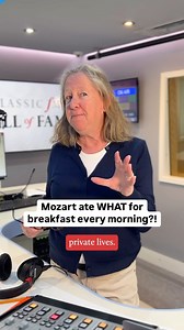 Mozart ate like the king he was 👑 The Classic FM Hall or Fame 2025 continues all Easter weekend - our countdown of the pieces of music you voted as the greatest of all time! #mozart #classicalmusic | Classic FM