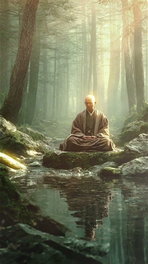 ॐ OM Chant Mantra | Monk Meditation for Inner Peace #mindfullnesspractice #omchant #peacefulchants