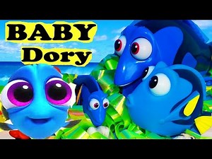 Finding BABY Dory With Dory's Parents Disney Finding Nemo Sequel