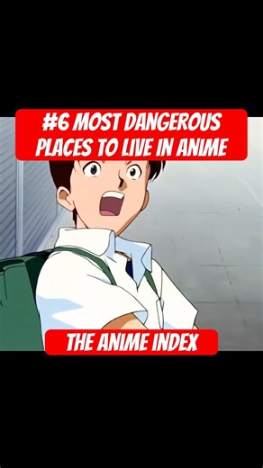 #6 Most Dangerous Place To Live In Anime | Top 10 | The Anime Index #anime #animetop10 #shorts