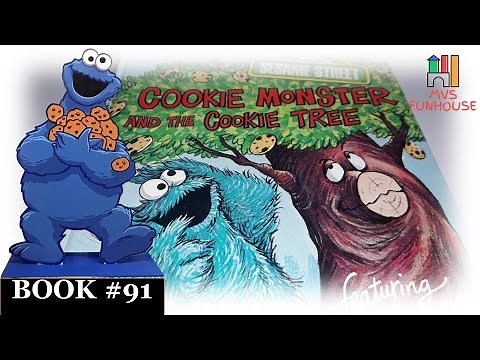 📚 SESAME STREET 🍪 COOKIE MONSTER and the COOKIE TREE 🌳 Golden Story Book