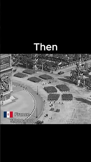 How Powerful Were These Allied Nations #history #military #ww2 #comparison #shorts