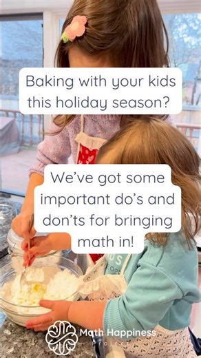 Do’s and don’ts for bringing math into baking